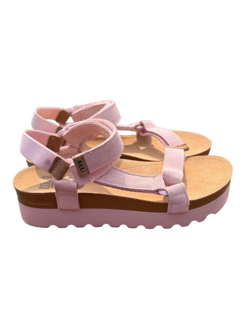 Reef Cushion Rem Hi Lotus Suede Pink Size 8